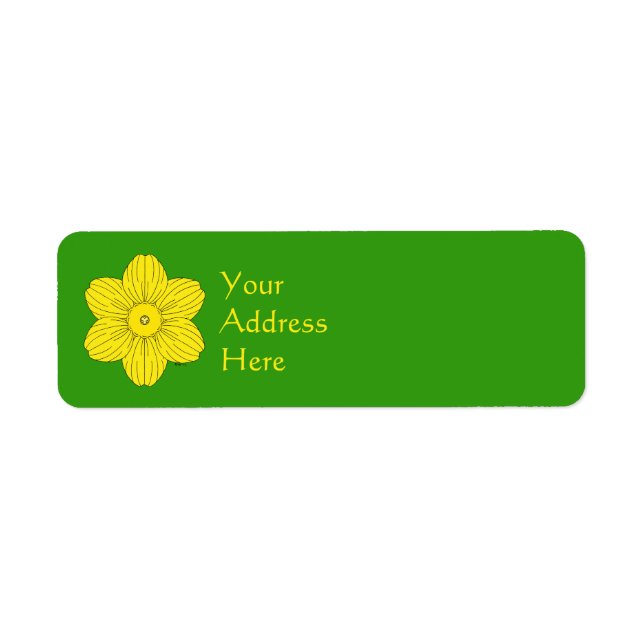 Heraldic Daffodil (Front)