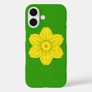 Heraldic Daffodil iPhone 16 Case