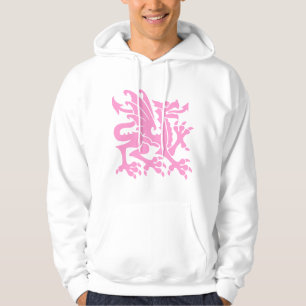 Heraldic Dragon 01 - Pink Hoodie