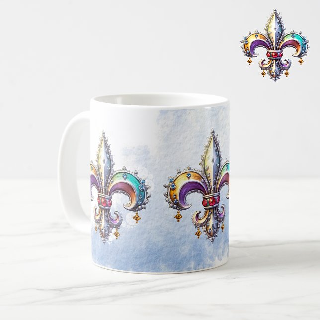 Heraldic Fleur-de- Lys 2 Coffee Mug (Creator Uploaded)