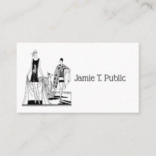 Heraldic Hunting Falcon Wearing Helmet Hood C Business Card