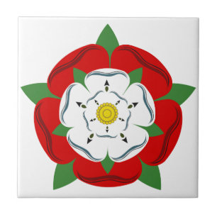 Heraldic Rose Tile