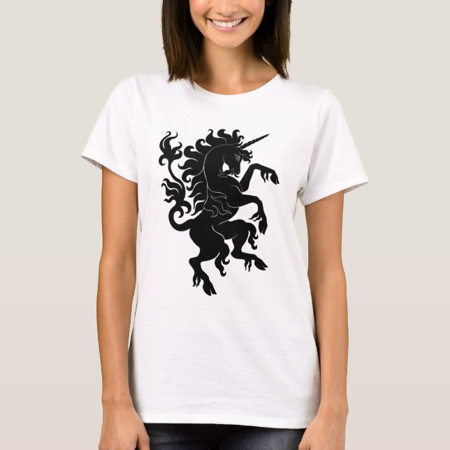 Heraldic Unicorn T-Shirt (Front)