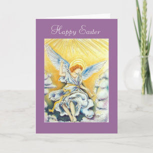 "Heralding Angel" Happy Easter Holiday Card