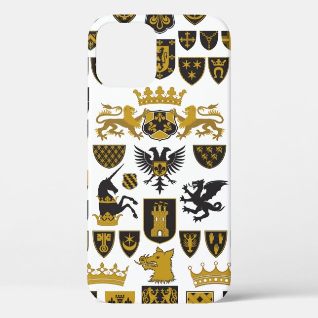 HERALDRY Crests and Symbols Case-Mate iPhone Case (Back)