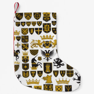 HERALDRY Crests and Symbols Small Christmas Stocking