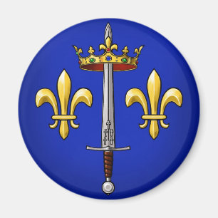 Heraldry of Joan of Arc Jeanne d'Arc Magnet