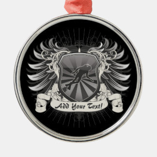 Heraldry Scuba Diving Metal Tree Decoration