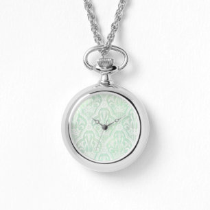 Heraldry With Crown And Flowers Watch