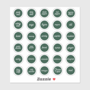 Herb and Spice Labels