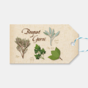 Herb Bouquet Gift Tag