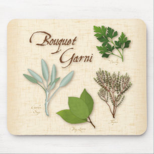 Herb Bouquet Mouse Pad