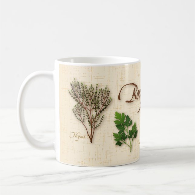 Herb Bouquet Mug (Left)