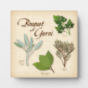 Herb Bouquet Plaque