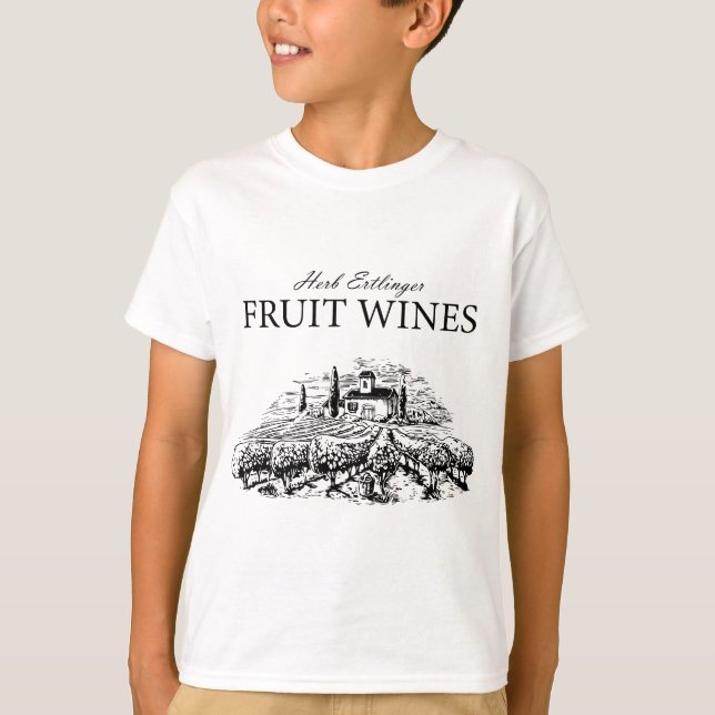 Herb-ertlinger-fruit-wines-schitts-creek- T-Shirt (Front)