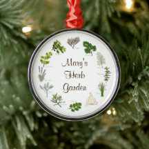 Herb Garden Ornament to customize