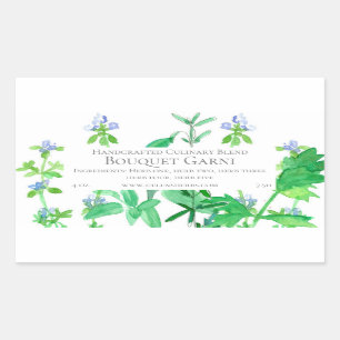 Herb Product Label Culinary Cooking Blend