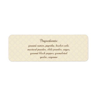 Herb & Spice U Pick Colour Ingredients for Date