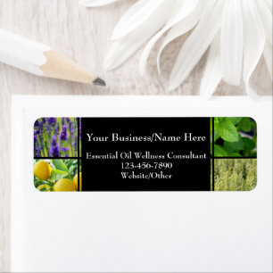 Herbal Essential Oil Business Bottle Contact