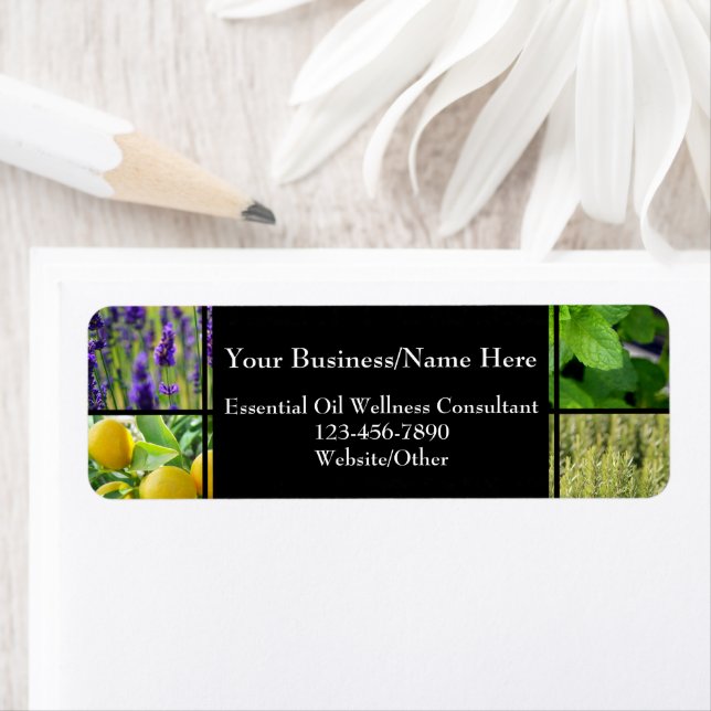 Herbal Essential Oil Business Bottle Contact (Insitu)
