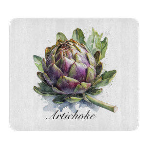 Herbal Life: Artichoke customisable Cutting Board