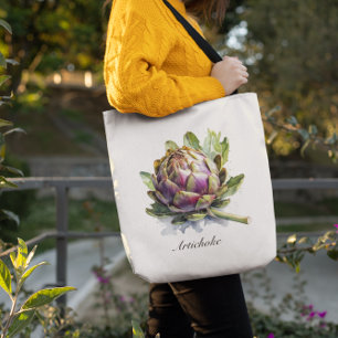 Herbal Life: Artichoke customisable Tote Bag