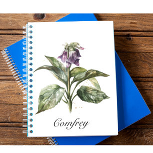 Herbal Life: comfrey customisable Notebook