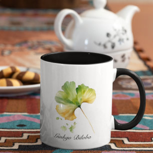 Herbal Life: Ginkgo Biloba customisable Mug