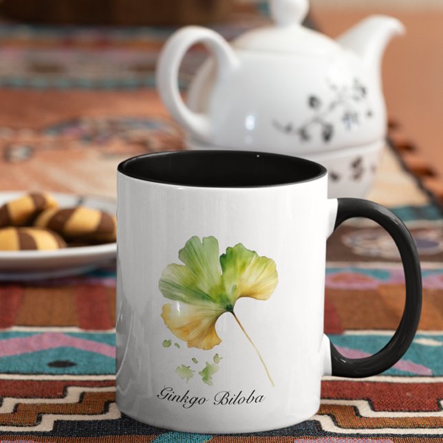 Herbal Life: Ginkgo Biloba customisable Mug (Creator Uploaded)