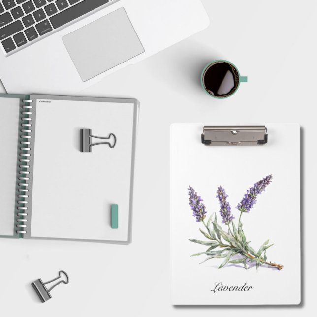 Herbal Life: Lavender, customisable  Clipboard (Creator Uploaded)