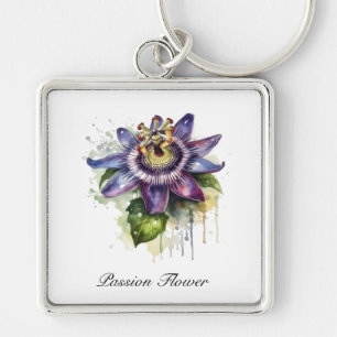 Herbal Life: passion flower Key Ring