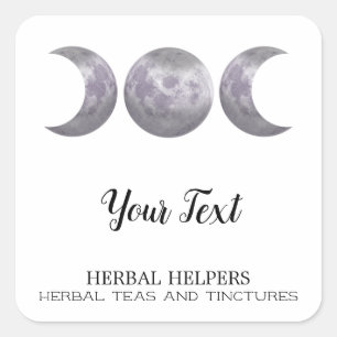 Herbal Tea And Medicine Labels