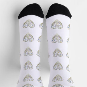Herbalist’s Heart Apothecary Botanical Graphic Socks