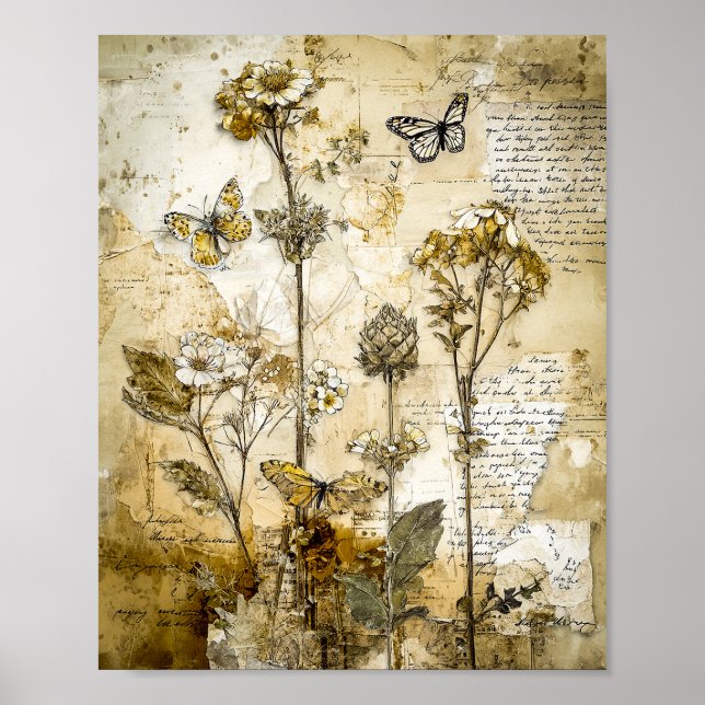 Herbarium of Forgotten Letters Poster (Front)