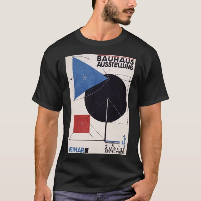 Herbert Bayer - Bauhaus Ausstellung, Weimar, Septe T-Shirt (Front)
