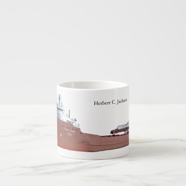 Herbert C. Jackson cutout espresso mug (Front)