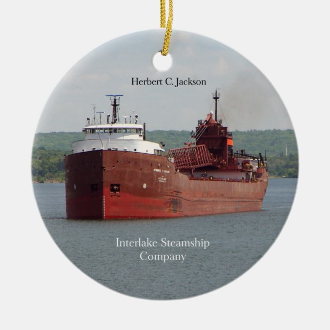 Herbert C. Jackson ornament (Front)