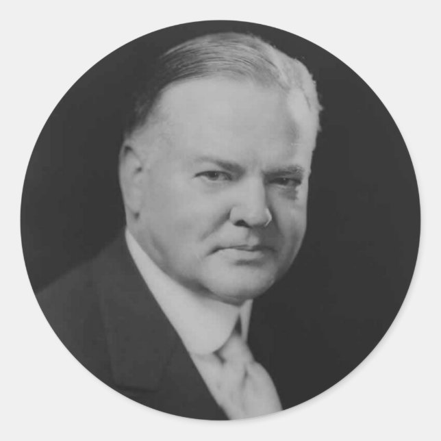 Herbert Hoover 31 Classic Round Sticker (Front)