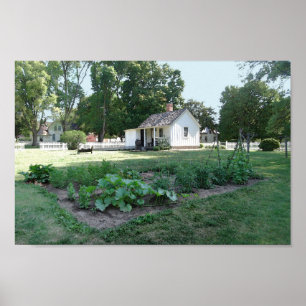 Herbert Hoover Birthplace Cottage, Iowa Poster