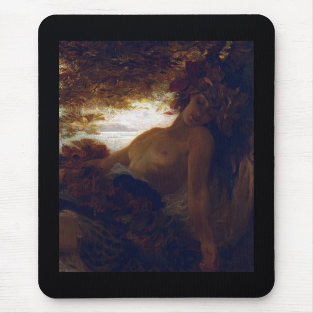 Herbert James Draper Autumn Mousepad (Front)