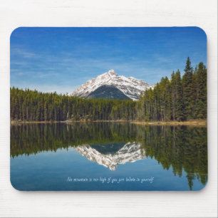 Herbert Lake, Banff NP, Canada Mouse Mat