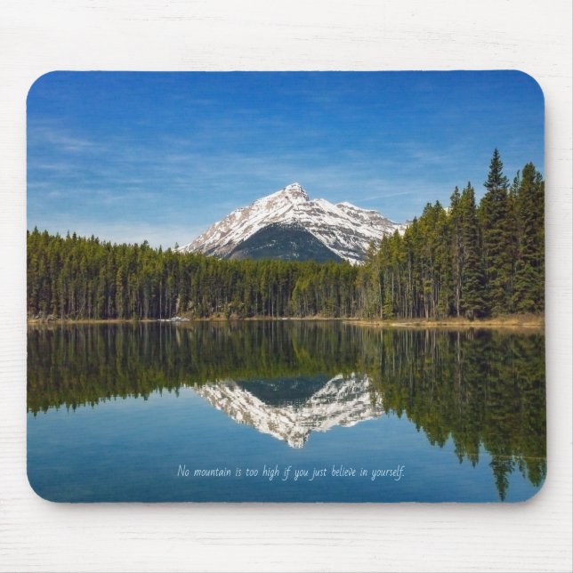 Herbert Lake, Banff NP, Canada Mouse Mat (Front)
