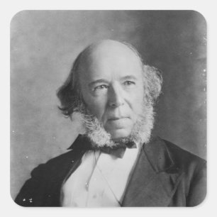 Herbert Spencer Square Sticker