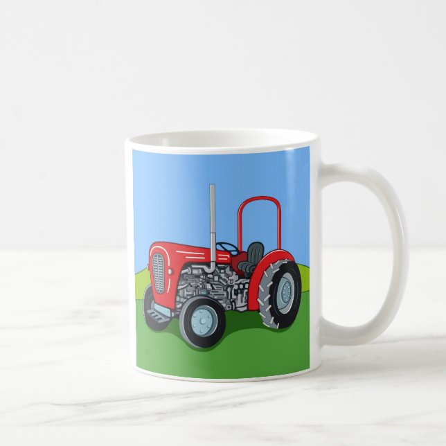 Herbert the Tractor Coffee Mug (Right)
