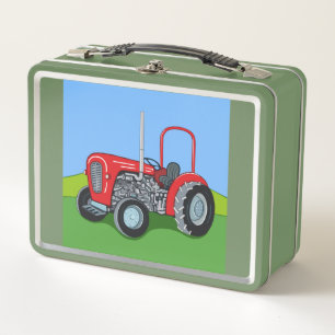 Herbert the Tractor Metal Lunch Box