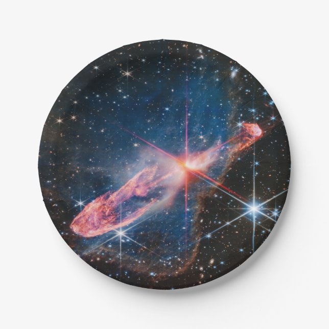 Herbig-Haro 46/47 Paper Plate (Front)