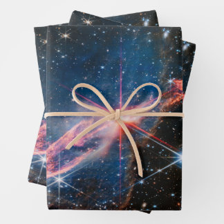 Herbig-Haro 46/47 Webb Space Telescope Image Gift Wrapping Paper Sheet