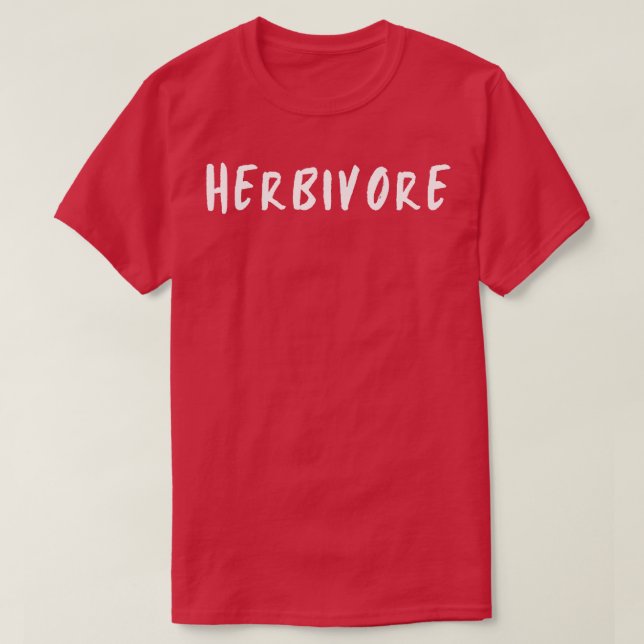 Herbivore 1 T-Shirt (Design Front)