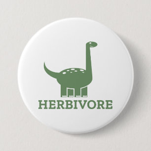 Herbivore 7.5 Cm Round Badge