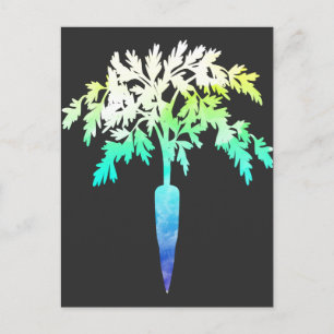 Herbivore Carrot Gift for Vegans and Vegetarians Postcard